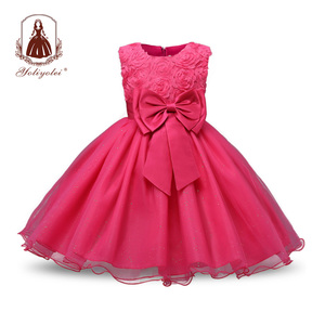 Yoliyolei-vestido de fiesta Para niña, vestido rojo de princesa de Navidad Para niños - Product Image 2
