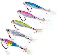 Umpan Pancing Logam Toplure TL-L003 10g 15g 20g 25g 30g 40g BARU Umpan Jigging Logam