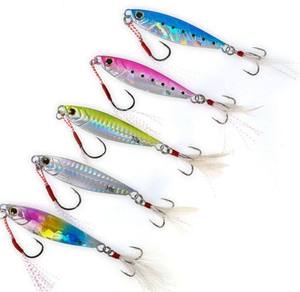 Toplure TL-L003 10g 15g 20g 25g 30g 40g NOUVEAU Leurre de pêche en métal pour jigging, jigging métallique - Product Image 1