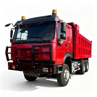Camion benne basculante Sinotruk HOWO 6X4 d'occasion à prix abordable avec pare-chocs avant anti-collision pour l'exportation sur le marché africain