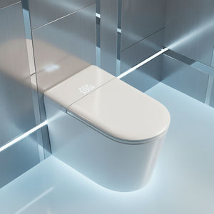 S022 Vente en gros WC intelligent électronique automatique avec bidet intégré et télécommande, modèle allongé pour usage domestique - Product Image 1