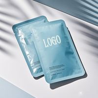 Sachets cosmétiques personnalisés avec logo pour produits de soin de la peau, petits sachets d'échantillons de crème pour le visage mate, sachets biodégradables pour emballages cosmétiques