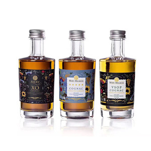 500ml 750ml bouteilles de vodka en verre de bouteille en verre de silex pour whisky gin liqueur de vin bouteilles - Product Image 1