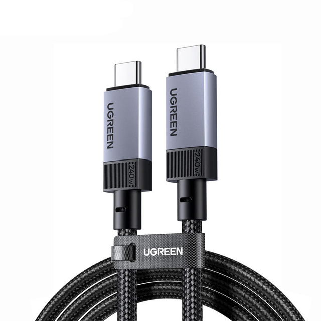 UGREEN 240W USB C Cable GEN2 10Gpbs 4K 60Hz 60Hz Video Output Fast Charging Data Cable USB3.2 Data Transmission Cable