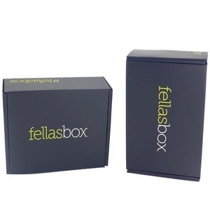 Biểu tượng tùy chỉnh bao bì hộp giấy nâu kraft gấp <span class=keywords><strong>carton</strong></span> bưu phẩm mỏng các tông sóng packiging vận chuyển hộp - Product Image 3