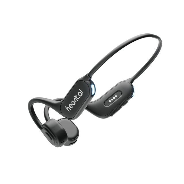 6h Playtime Ai Bone Conduction Headphones with Ble Wireless and App Assistant for Sports Ai Translation Headphones