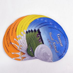 أغطية ألمنيوم قابلة للتقشير ومختومة بالحرارة ومخصصة ومقطوعة بالقالب ومطبوعة بنقوش بارزة لأكواب الزبادي وكبسولات القهوة - Product Image 6