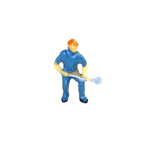 Modèle de mineur à l'échelle 1/87, figurines de mineurs, figurines de mineurs <span class=keywords><strong>pour</strong></span> la construction ferroviaire, <span class=keywords><strong>pour</strong></span> la mise en scène - Product Image 5