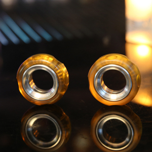 PEI Nylon Haptic <b>Ring</b> Mechanical Fidget Ratchet EDC Toys Stainless Steel+Pei Fingertip Metal Tyre Stress <b>Spinner</b> Fidget Toys - Product Image 1