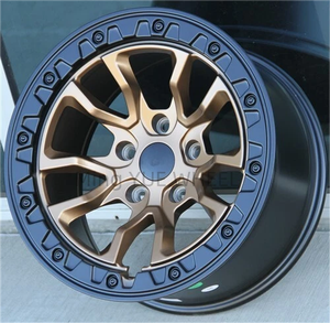 Mingyue 4X4 Off Road 17X9J pulgadas PCD 5X127 llanta de rueda de coche de pasajero de plato profundo negro <span class=keywords><strong>para</strong></span> <span class=keywords><strong>Jeep</strong></span> Wrangler Grand Cherokee - Product Image 3