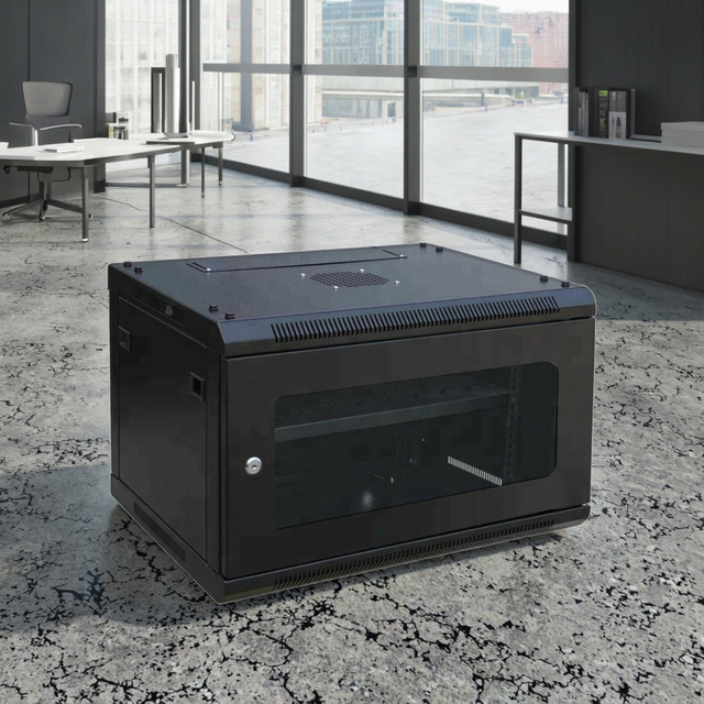 Best 19 Inch Server Rack 600mm Depth 4U 22U SPCC Steel Wall Mount Network Cabinet in Stock