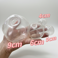 Balle vide ronde transparente en TPR pour jouets DIY, anti-stress et de décompression, conteneur pour balle à eau