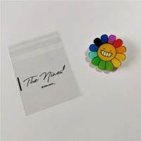 Sacs en plastique OPP transparents autocollants jetables personnalisés pour boulangerie, pour emballages de bonbons et de fêtes d'anniversaire