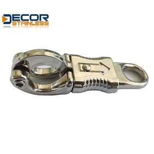 Nuovo gancio a scatto per occhio fisso in acciaio inossidabile ad alta resistenza e lucidato direttamente dalla Cina all'ingrosso della fabbrica - Product Image 3
