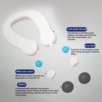 Dilatateur nasal en silicone anti-ronflement, pince nasale magnétique avec huile essentielle végétale