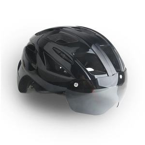 <span class=keywords><strong>Casco</strong></span> de Ciclismo de Carretera y Montaña con Gafas Magnéticas y Doble Visera, Resistente al Viento y a Impactos, para Ciclismo Unisex - Product Image 1