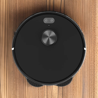 Robot Vacuum Cleaner Kualitas Terbaik Daya Hisap 25KPa Navigasi LDS Stasiun Basis All-In-One Pembersihan Otomatis Pengeringan Udara Panas Basah Kering