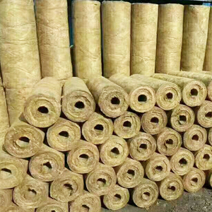 ฉนวนหุ้มท่อใยหินทนไฟ หนา 30-80 มม. สำหรับงานก่อสร้างและฉนวนท่อทำความเย็น - Product Image 1