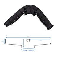 Thérapie par compression de l'air Récupération par pressothérapie Massage de désintoxication corporelle à 8 chambres Appareil de drainage lymphatique