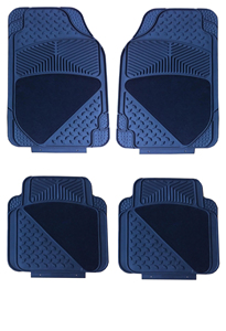 Juego de 4 Alfombrillas de PVC Antideslizantes para Coche, Diseño de Camuflaje Forestal, para <span class=keywords><strong>Tesla</strong></span> Model 3/Y 2021-2023, Oferta - Product Image 6