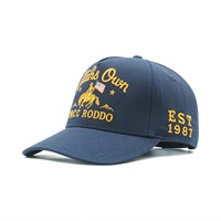 Casquette de baseball sportive ajustable en sergé de coton structuré à 5 panneaux, couleur unie, design vintage sur mesure avec logo brodé personnalisé