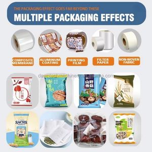 Máquina Envasadora de Gránulos Totalmente Automática, Neumática, para Arroz, Café, Granos, Té, Nueces, Azúcar, Sal, Dulces y Alimentos, con Función de Vacío - Product Image 3