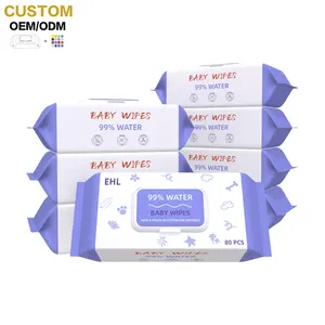 Water Baby Wipes Low Price Disposable Organic Baby Water Wipes Unscented Wipes For Hands Face China Factory Wet Wipes