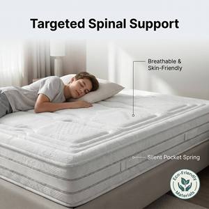 <span class=keywords><strong>Materasso</strong></span> Ibrido King Size in Scatola per Camera da Letto, <span class=keywords><strong>Materasso</strong></span> Singolo per Camera degli Ospiti, <span class=keywords><strong>Materasso</strong></span> <span class=keywords><strong>Matrimoniale</strong></span> Queen in Tessuto Schiuma Ecologica - Vendita all'Ingrosso - Product Image 3