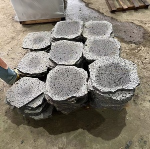 Pietre da Giardino in <span class=keywords><strong>Pietra</strong></span> <span class=keywords><strong>Lavica</strong></span> Nera per Patio - Product Image 3