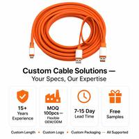 Cable Activo USB 3.2 Gen 2 Tipo A a USB C Macho de 5 Metros y 10 Gbps, Cable de Extensión de Datos de Larga Distancia Tipo A a C con Alimentación USB