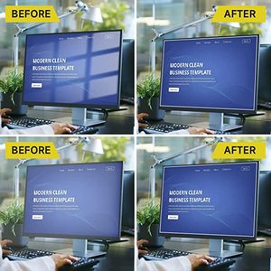 Thiết kế mới chống Spy chống Peep kích thước lớn 27 inch OEM ODM chống ánh sáng màu xanh sự riêng tư phim bảo vệ màn hình - Product Image 5