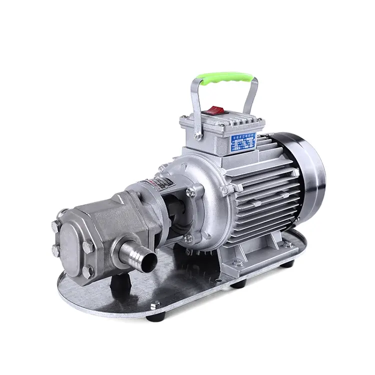 Sanitary Water Pump 5 Gallon Vacuum Degassing Chamber Wcb Light Type Stainless Steel Portable Gear Pump