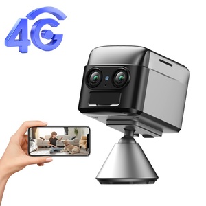 WiFi 4Gミニ4Kデュアルレンズカメラ6Xズームモーション検出ナイトビジョン双方向インターホン監視用CMOSメモリーカード - Product Image 1