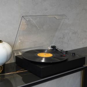 Tourne-disque <span class=keywords><strong>vinyle</strong></span> classique rétro avec port sans fil Type C <span class=keywords><strong>pour</strong></span> salon - Product Image 6