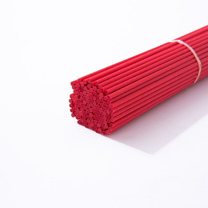 Varillas Difusoras de Aroma Rojo Energético, Aceite Esencial Natural, Varillas de Fibra de Ratán para Difusión - Product Image 1