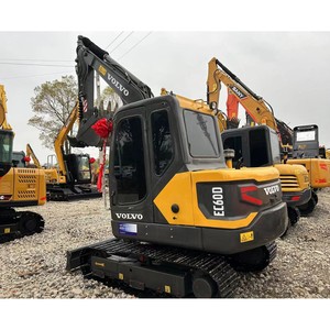 รถขุดขนาดเล็ก Volvo EC60D มือสอง 6 ตัน พร้อมมอเตอร์และเกียร์ในสต็อก ขายดี 6 ตัน รถขุด Volvo EC60D มือสอง ราคาถูก - Product Image 2