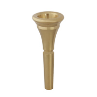 The Gold Silver-plated Brass Horn Horn Mouthpiece Is a Durable and Reusable Horn Brass Instrument Accessory
