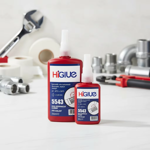 กาวหล่อลื่น PTFE ชนิดถอดออกได้ HiGlue 5543 สีน้ำเงิน/<span class=keywords><strong>แดง</strong></span> สำหรับอุปกรณ์ท่อ - Product Image 2