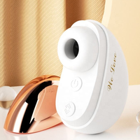 Mini Tragbares Erwachsenen-Spielzeug 10 Modi Saugvibrator USB-Betrieb Brustwarzen-Klitoris-Stimulation Stärke Einstellbar Sexspielzeug für Frauen