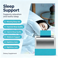Bandes buvables OEM pour le sommeil, végétaliennes, sans sucre, à dissolution orale, supplément de sommeil, vitamine mélatonine, bandes de sommeil à dissolution orale