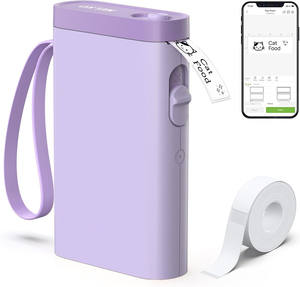 Nouveau produit Imprimante d'étiquettes intelligente Mini imprimante d'étiquettes autocollantes portable Imprimante thermique Bluetooth pour l'école, le bureau et la maison - Product Image 6