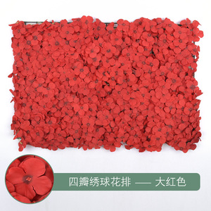 Mur de fleurs d'<span class=keywords><strong>hortensia</strong></span> simulé pour décor de fond de mariage fleurs de rangée de soie artificielle bel ensemble de fausses fleurs - Product Image 3