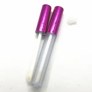 tabung 3 warna Suppliers-Desain Baru Wadah Lip Gloss 3 Warna Plastik Transparan Tabung Lip Gloss