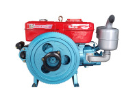 Nouveau 18HP-42HP monocylindre 20HP-22HP puissance 15kw refroidi à l'eau 4 temps Diesel moteur marin bateaux machines pompe à roulement