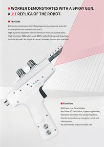 Robot de Pulverización Industrial - Brazo de Recubrimiento de 6 Ejes para Molduras Automotrices y Muebles Personalizados, Automático y Ahorrador de Materiales - Product Image 6