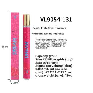 Commerce extérieur d'Asie du Sud-Est, parfum fruité en flacon à bille, parfum pour femmes, eau de toilette, modèle 9054 - Product Image 6