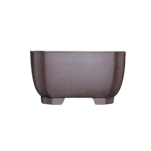 Maceta Cuadrada de Arcilla Morada para Bonsái, Pequeña, de Escritorio, Estilo Chino Clásico - Product Image 5