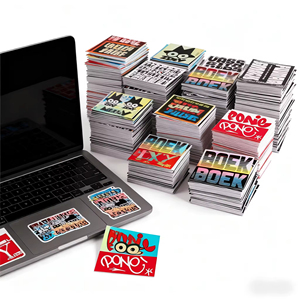 Pegatinas de Manga Personalizadas en Oferta, Adhesivos Decorativos para Computadora, Bicicleta, Equipaje, Coche, Decoración de Transferencia de Dibujos Animados Resistentes al Agua - Product Image 1