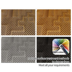 แผ่นผนังไม้เนื้อแข็งลายไม้สำหรับสำนักงานโรงแรมเพดาน/ผนังดูดซับเสียงพื้นหลังภายในเน้นเสียงที่หรูหรา - Product Image 5