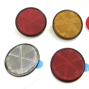 K-lite Usine Multicolore 60mm Rond Réflecteur Latéral pour Moto Vélo Électrique <span class=keywords><strong>Conduite</strong></span> Avertissement De Sécurité Accessoires Réfléchissants - Product Image 2